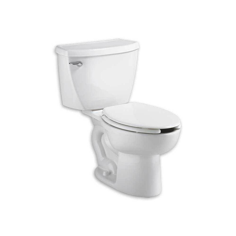 American Standard Cadet® Two-Piece Pressure Assist 1.1 gpf/4.2 Lpf Elongated EverClean® Toilet