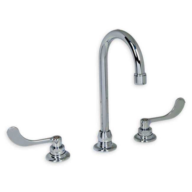 American Standard Monterrey® 8-Inch Widespread Gooseneck Faucet With Lever Handles 1.5 gpm/5.7 Lpm