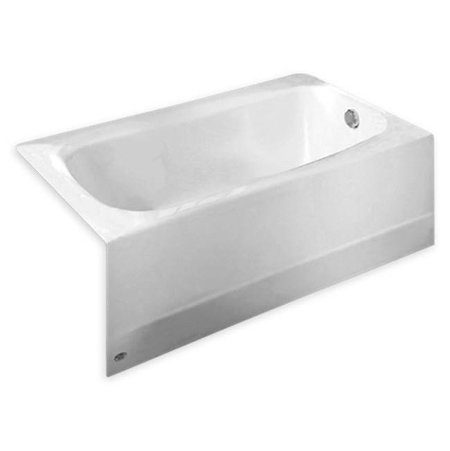 American Standard Cambridge® Americast® 60 x 32-Inch Integral Apron Bathtub With Right-Hand Outlet