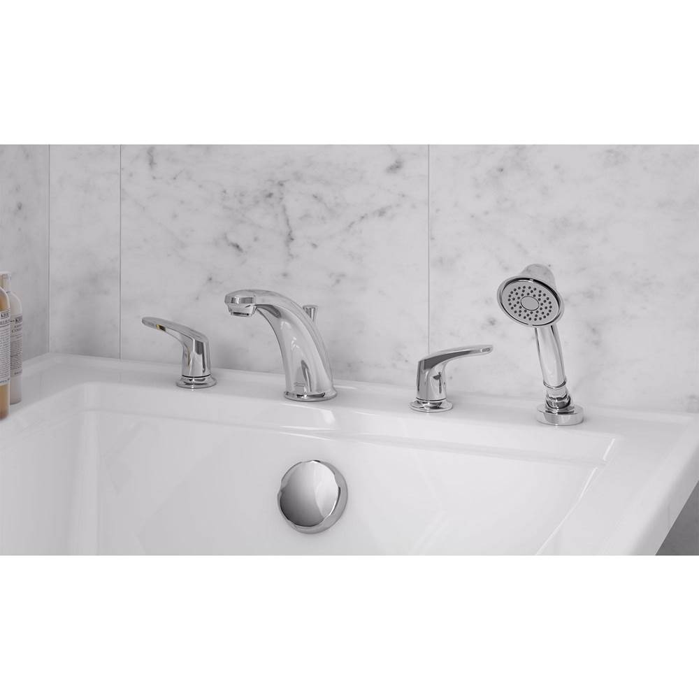 American Standard Colony® PRO Bathtub Faucet Trim With Lever Handles and Personal Shower for Flash® Rough-In Valve