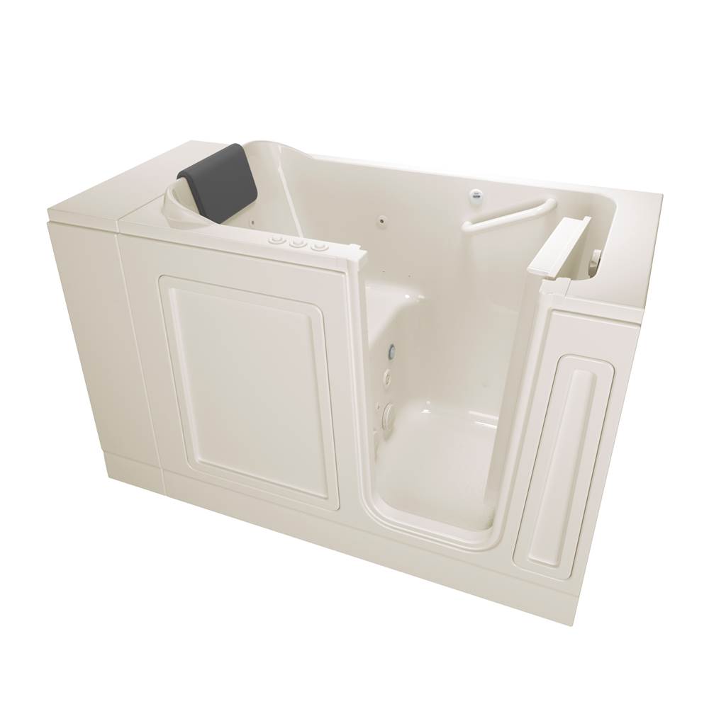 American Standard Acrylic Luxury Series 28 x 48-Inch Walk-in Tub With Combination Air Spa and Whirlpool Systems - Right-Hand Drain