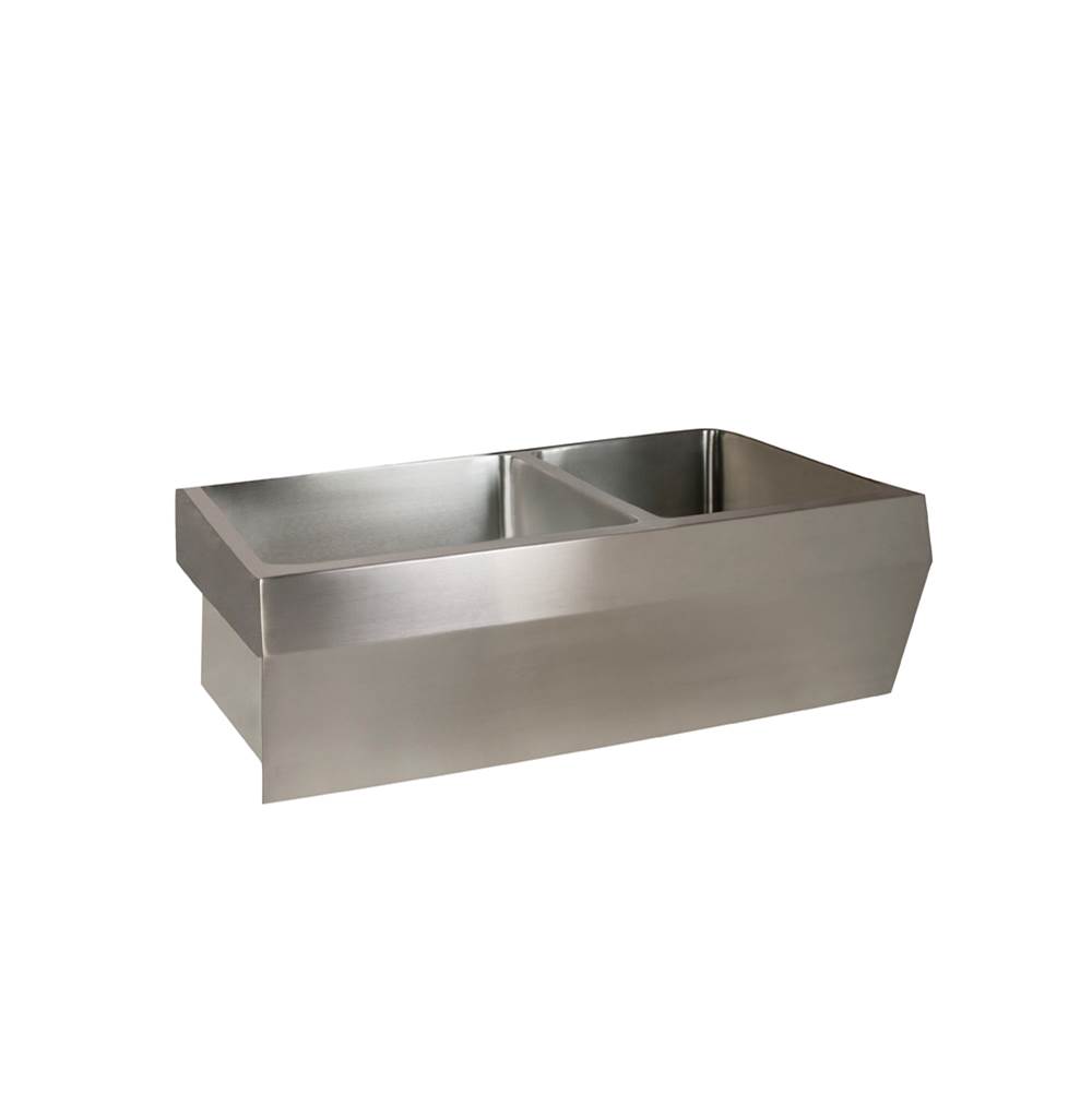 Barclay Corazon 33'' Stainless Steel60/40 Dbl Bowl Farmer Sink