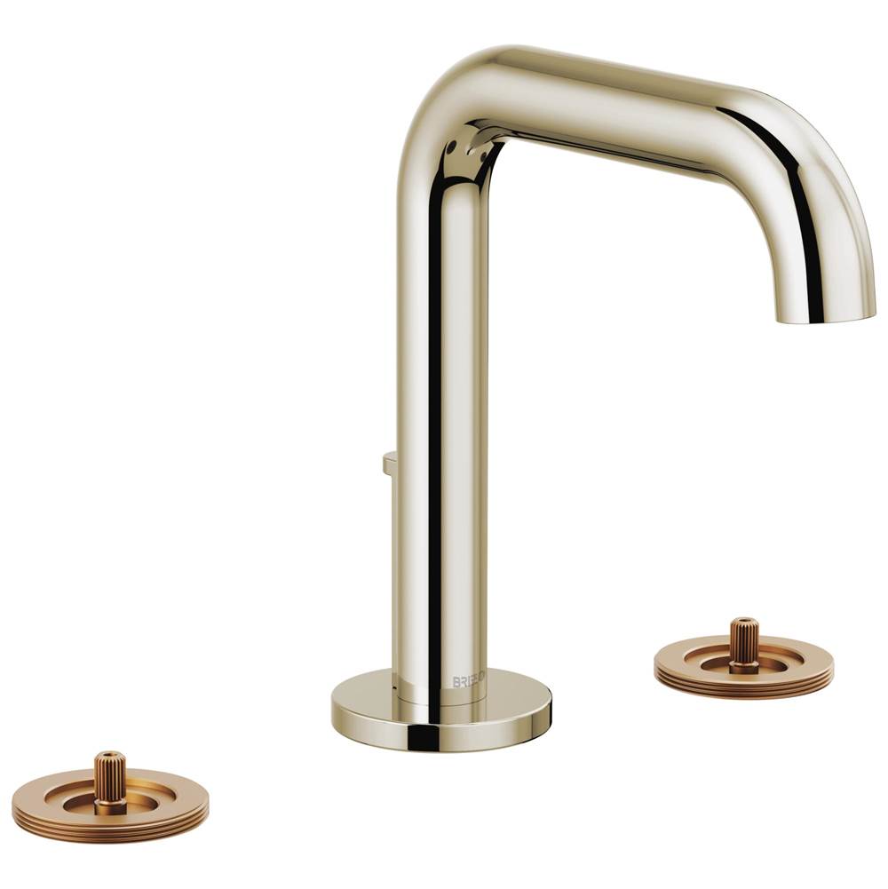 Brizo Litze® Widespread Lavatory Faucet with High Spout - Less Handles 1.2 GPM