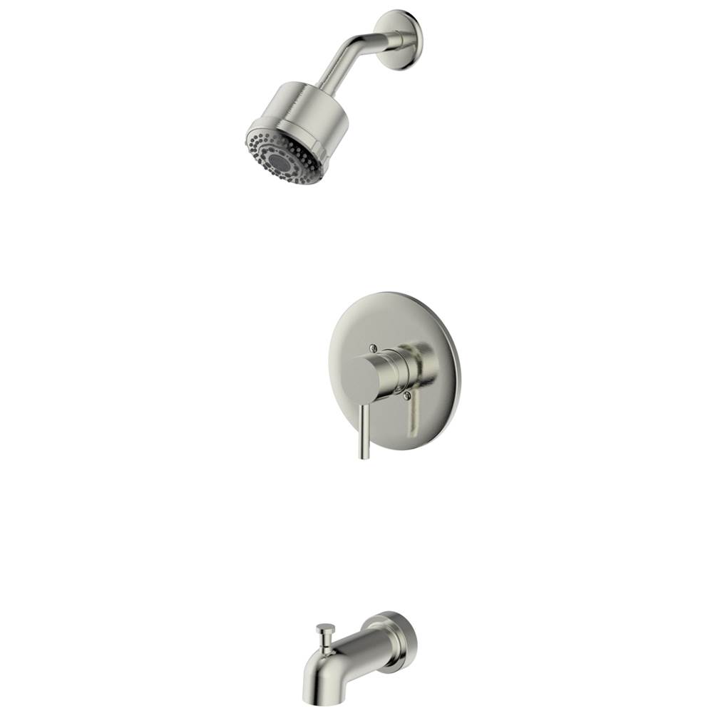 Compass Manufacturing Casmir 1172Bn-Ts Brushed Nickel Tub & Shower Trim Only
