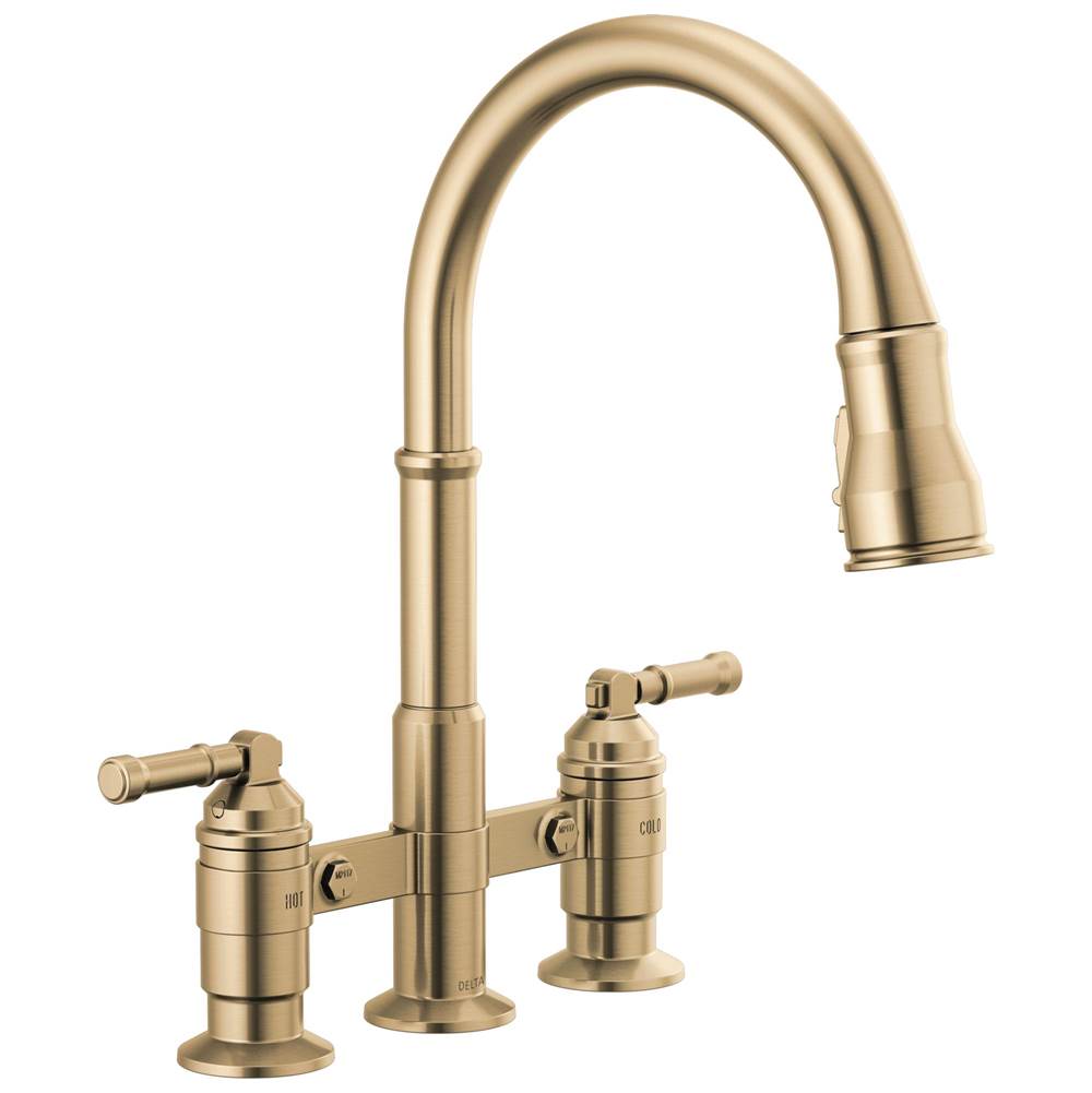 Delta Faucet Bridge Kitchen Faucets item 2390L-CZ-DST