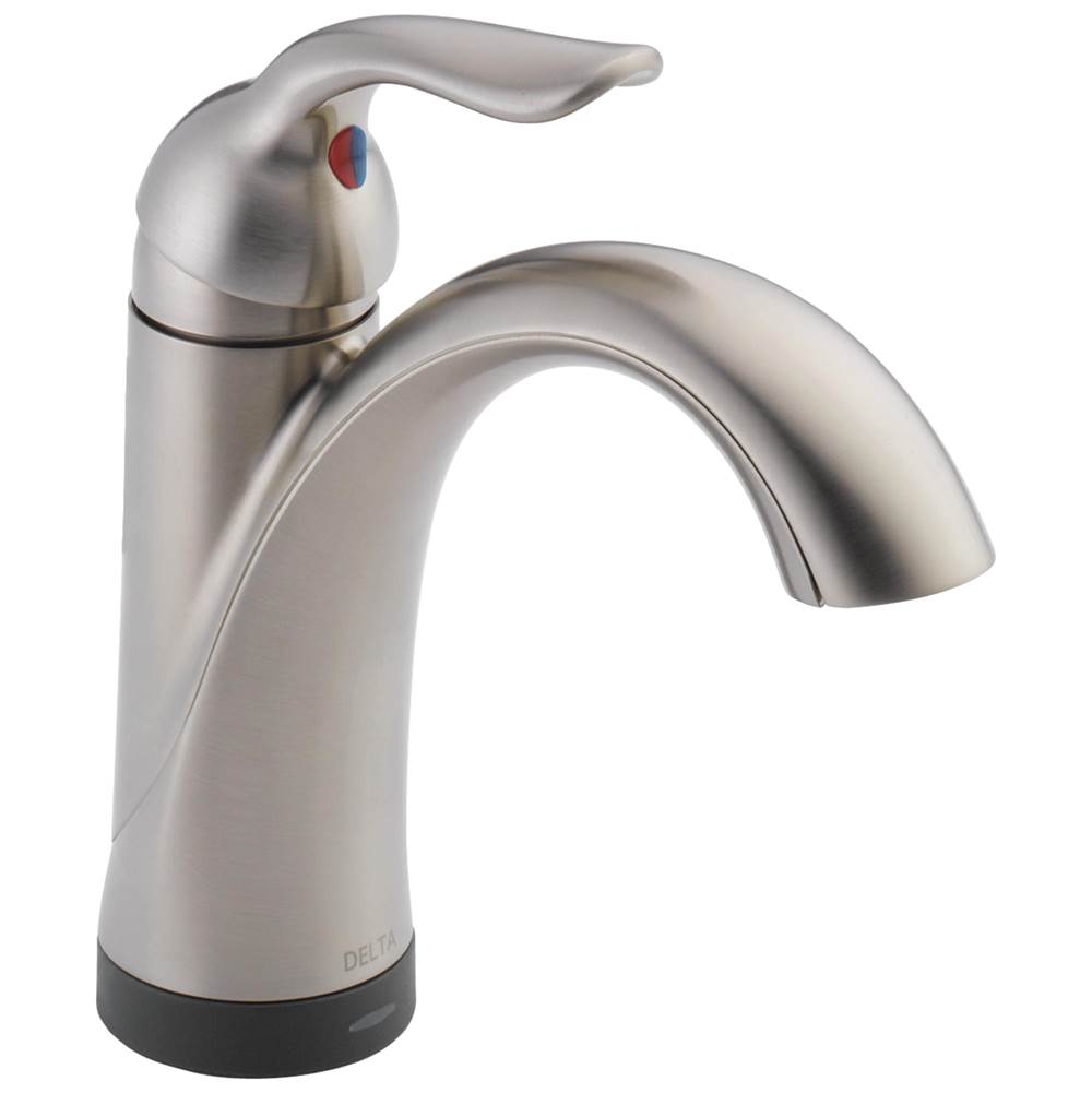 Delta Faucet Lahara® Single Handle Bathroom Faucet with Touch<sub>2</sub>O.xt® Technology