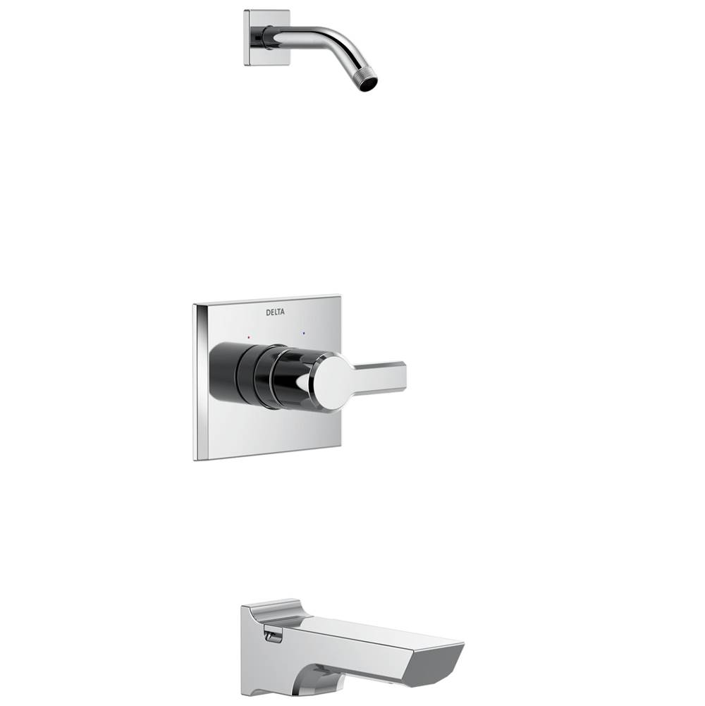 Delta Faucet Tub And Shower Faucets Less Showerhead Tub And Shower Faucets item T14499-PR-LHD