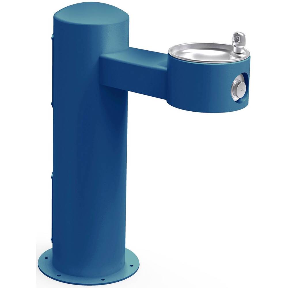 Elkay Outdoor Fountain Pedestal Non-Filtered Non-Refrigerated, Blue
