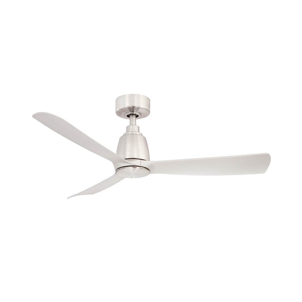 Fanimation Kute - 44 inch - Brushed Nickel with Brushed Nickel Blades