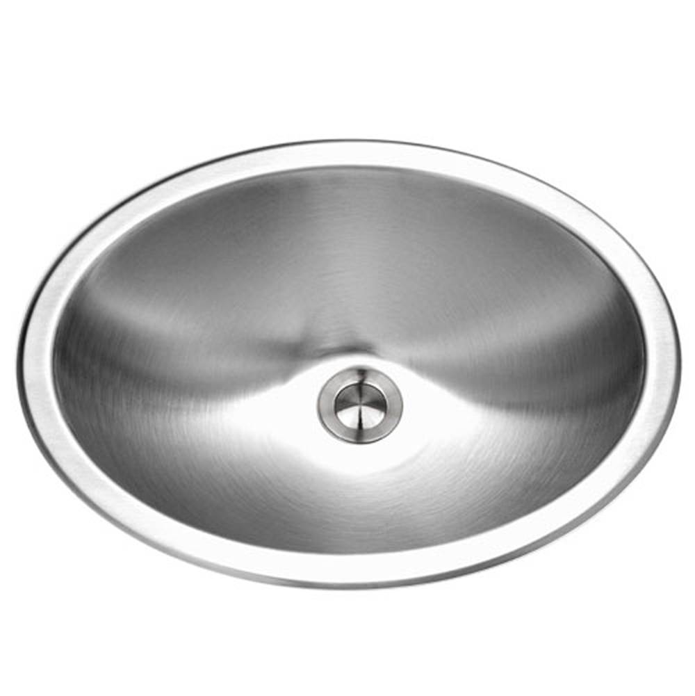Hamat Undermount  Stainless Steel Oval Bowl Lavatory Sink