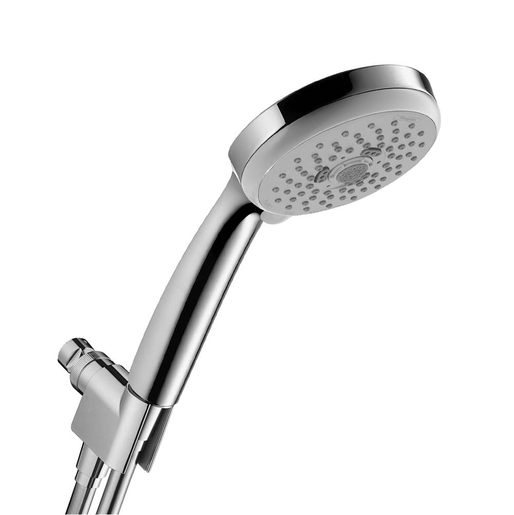 Hansgrohe Croma 100 Handshower Set 3-Jet, 2.5 GPM in Chrome