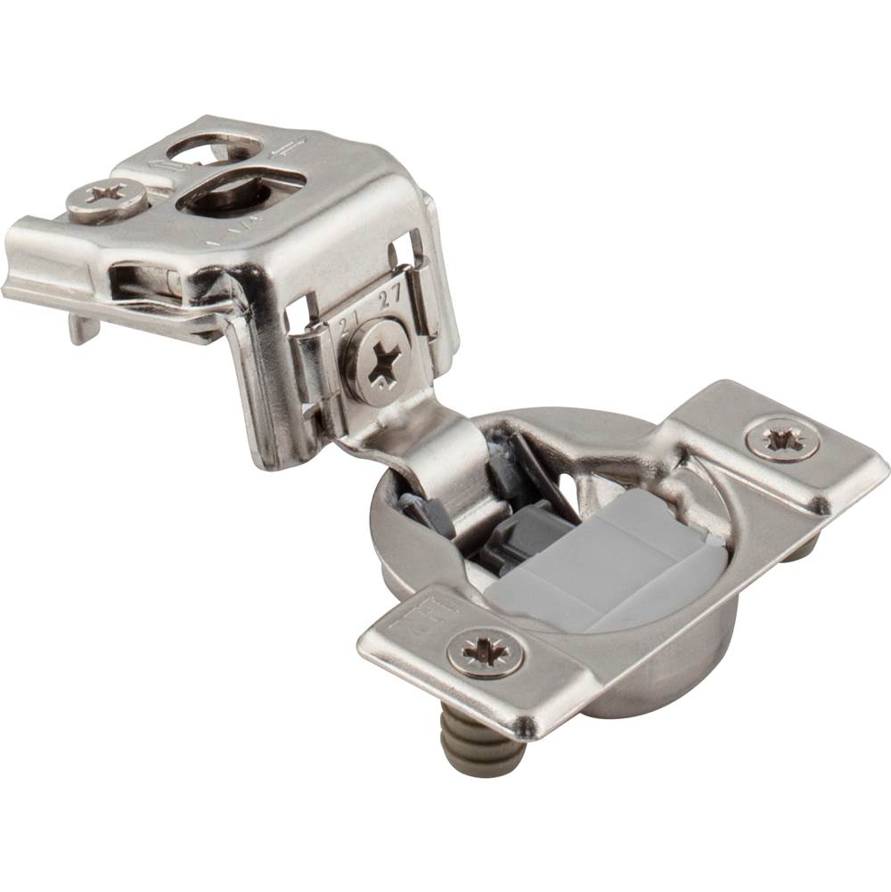 Hardware Resources 105degree 1-1/4'' Overlay Heavy Duty DURA-CLOSE Soft-close Compact Hinge with Press-in 8 mm Dowels