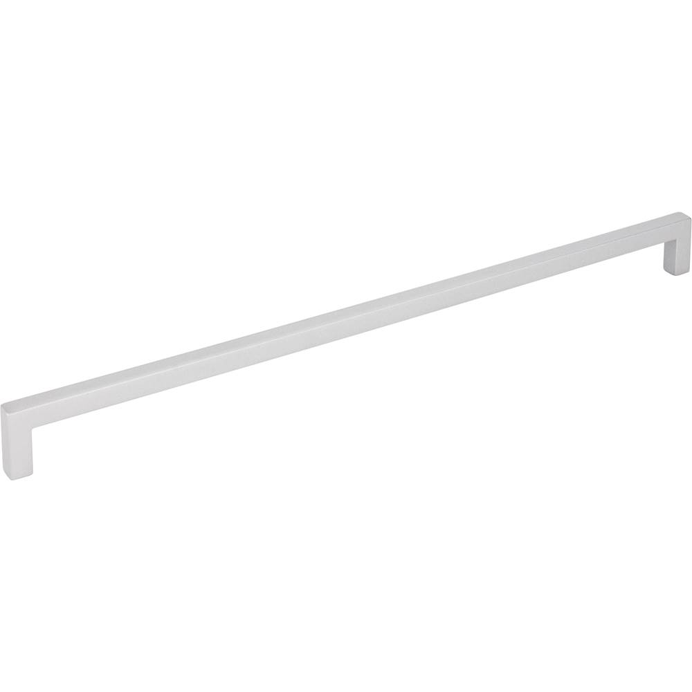 Hardware Resources 320 mm Center-to-Center Matte Silver Square Stanton Cabinet Bar Pull