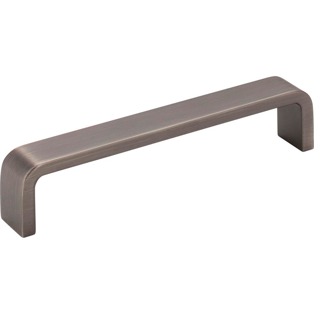 Hardware Resources 128 mm Center-to-Center Brushed Pewter Square Asher Cabinet Pull