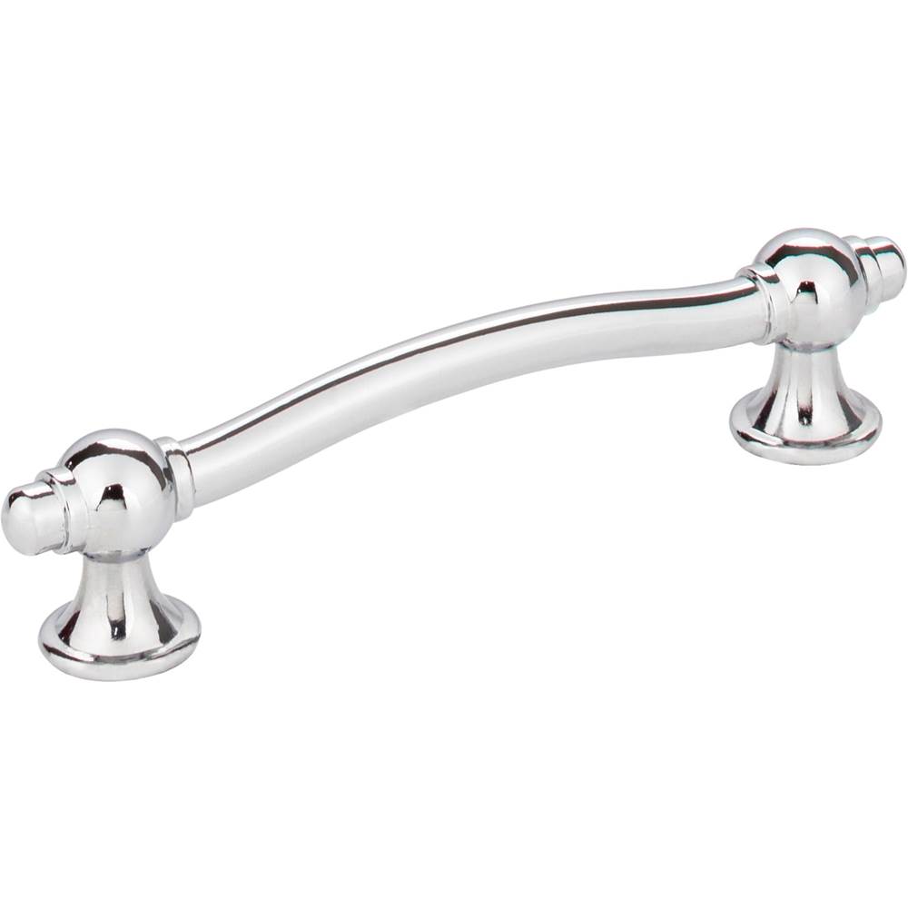 Hardware Resources 96 mm Center-to-Center Polished Chrome Syracuse Cabinet Bar Pull