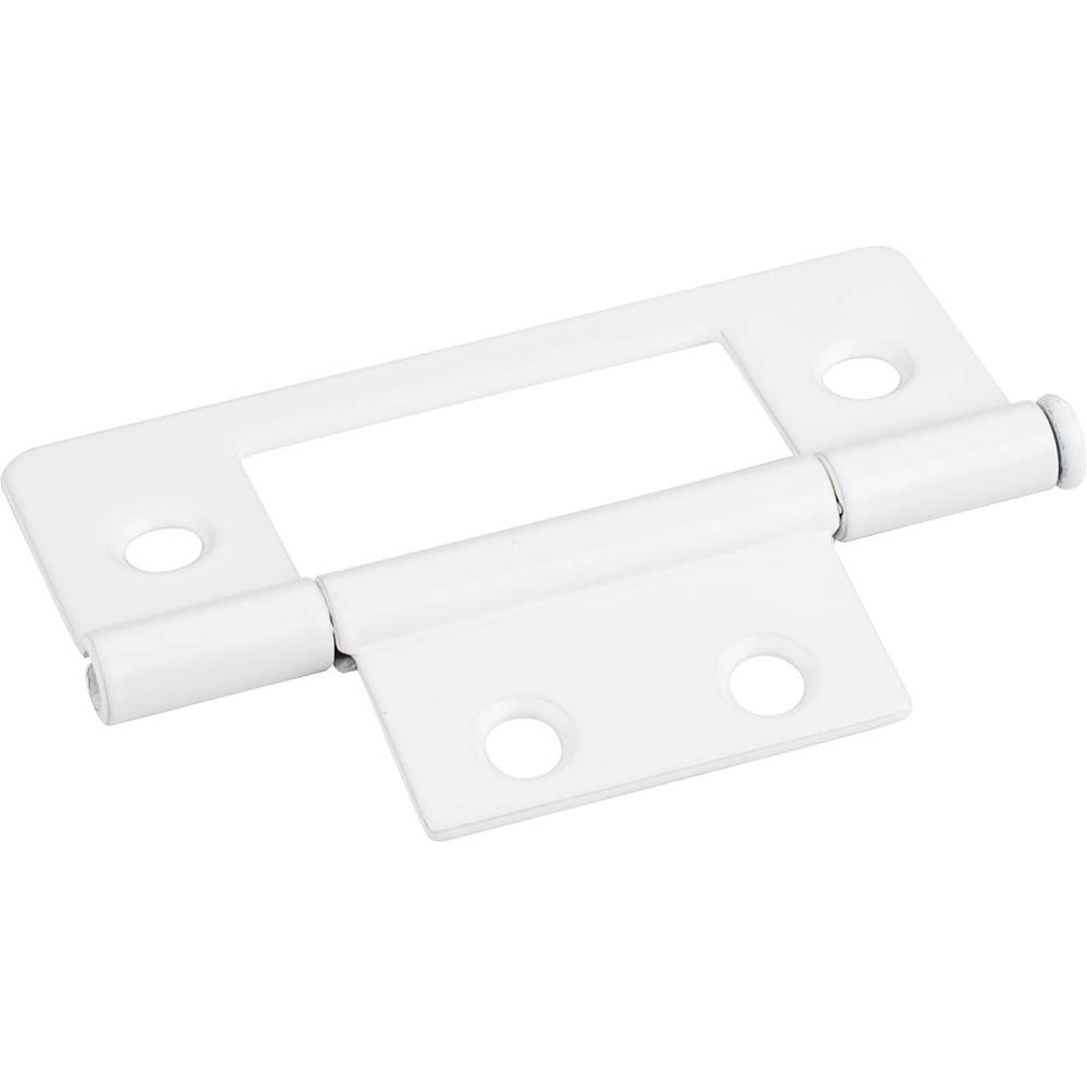 Hardware Resources Bright White 3'' Loose Pin Non-Mortise Hinge 4 Hole