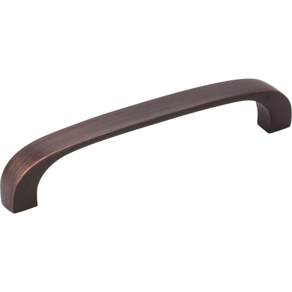 Hardware Resources 96 mm Center-to-Center Brushed Oil Rubbed Bronze Square Slade Cabinet Pull