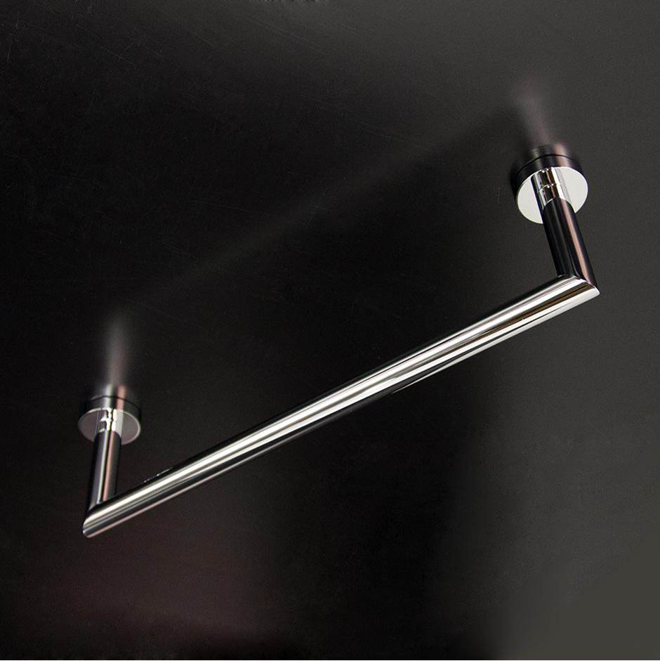 Lacava Wall mount towel bar made of chrome plated brass W:24 1/1'', D: 3 5/8''