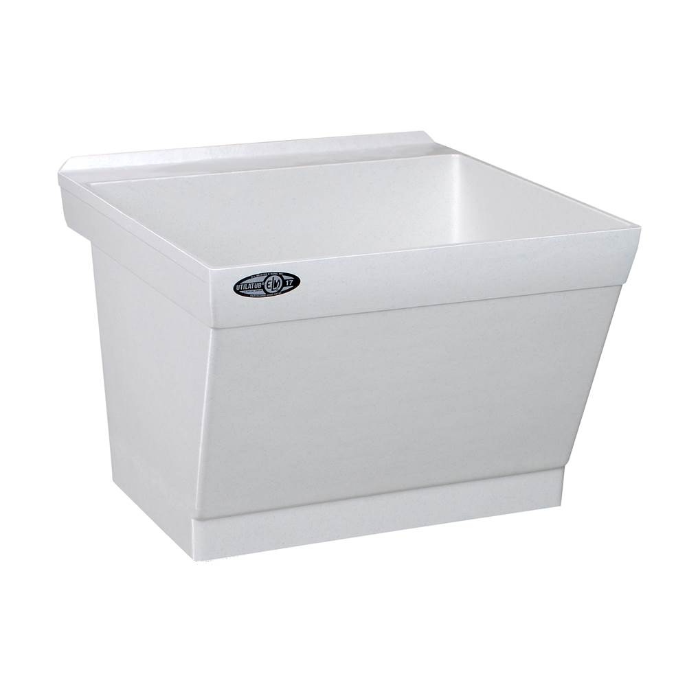 Mustee And Sons Utilatub Laundry Tub, Wall Mount, 4 Pack