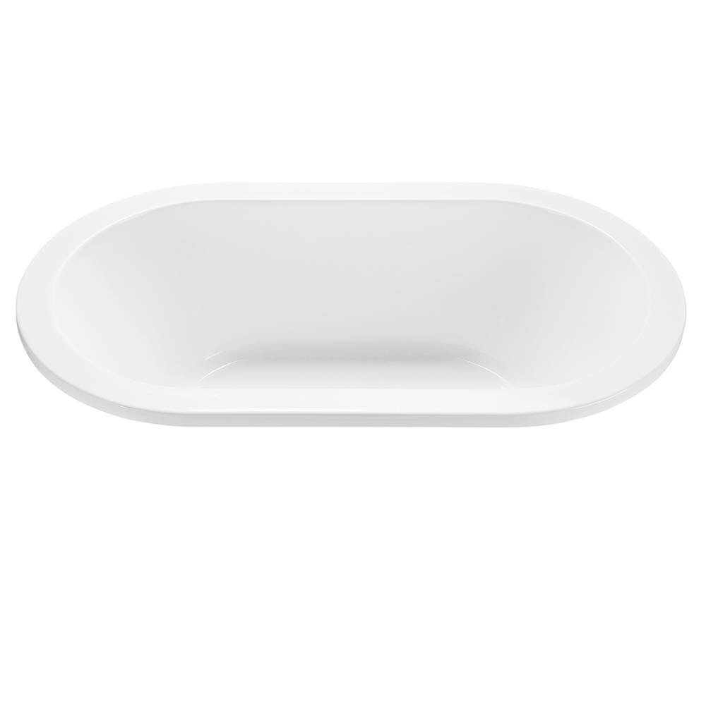 MTI Baths New Yorker 1 Acrylic Cxl Undermount Air Bath - White (71.5X41.75)