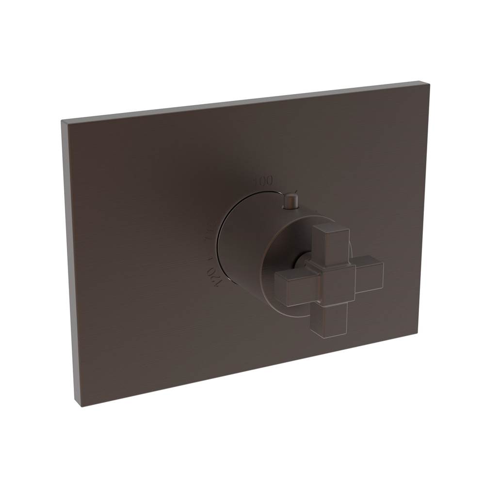 Newport Brass Malvina 3/4'' Square Thermostatic Trim Plate with Handle
