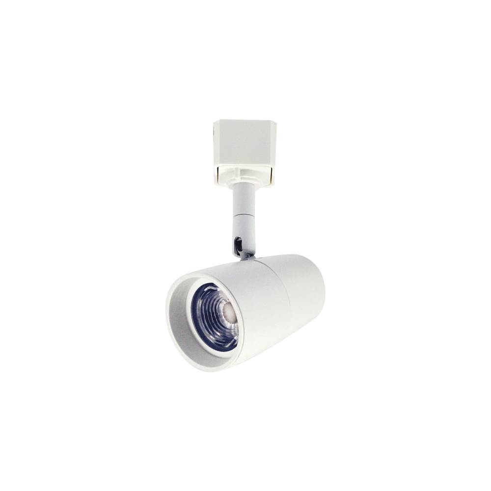 Nora Lighting MAC LED Track Head, 700lm, 10W, 35K, 90Plus CRI, Spot/Flood, White, J-Style