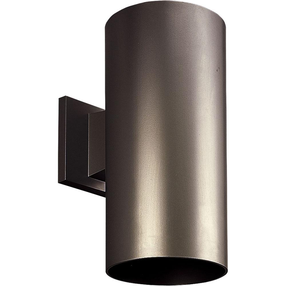Progress Lighting 6'' Bronze LED Outdoor Wall Cylinder
