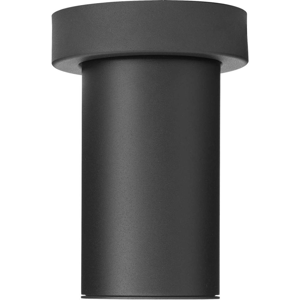Progress Lighting 3'' Black Surface Mount Modern Adjustable LED Cylinder