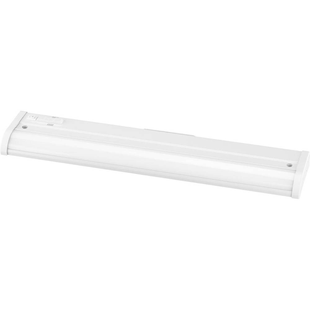 Progress Lighting Hide-A-Lite Collection 18'' LED 5-CCT Linear Undercabinet Light