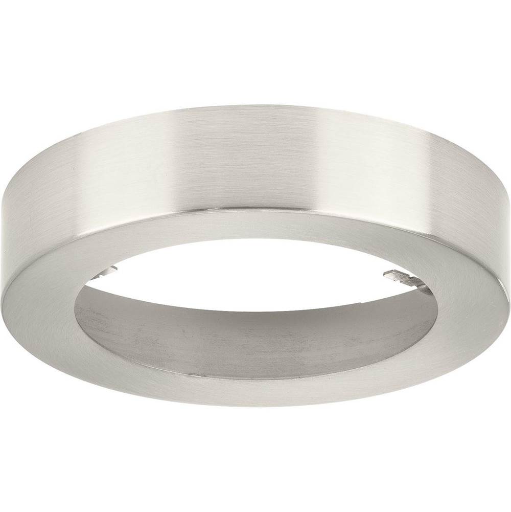 Progress Lighting Everlume Collection Brushed Nickel 5'' Edgelit Round Trim Ring