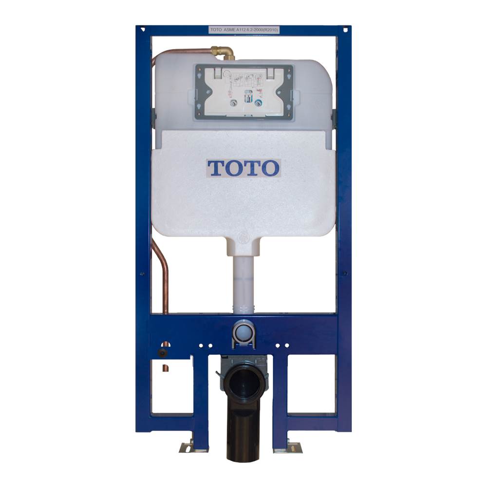 TOTO Toto® Duofit® In-Wall Dual Flush 0.9 And 1.6 Gpf Tank System Copper Supply Line